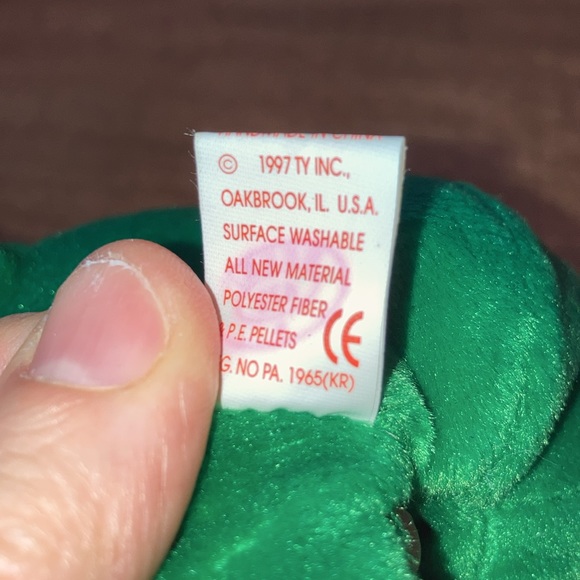 Erin the Bear Ty Vintage Bear  NWT - Picture 6 of 9